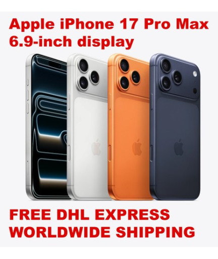 APPLE 2025 iPHONE 17 PRO MAX 6.9" 256GB/512GB/1TB/2TB UNLOCKED 