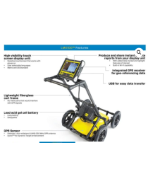 Radiodetection Sensors & Software LMX200 Enhanced System Ground Penetrating Radar GPR w/ GPS